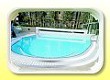 Nerozbitn� baz�nov� venkovn� zrcadlo 1000x800 mm